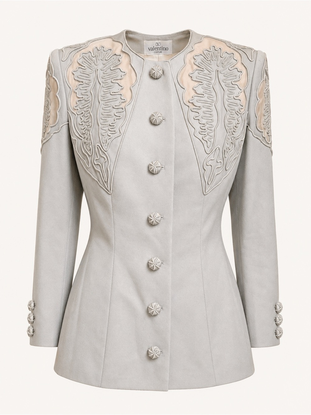 Vintage Valentino Haute Couture Fall 1992 Runway Blazer
